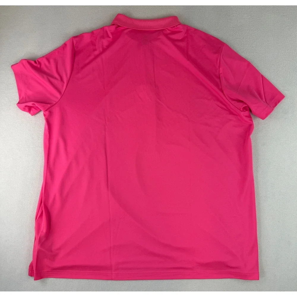 Adidas Performance Polo Lot Men's 3XL Pink Red Blue Golf Athletic Shirts‎ NWT